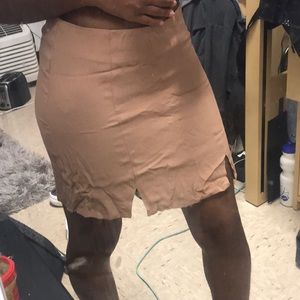 Brown skirt